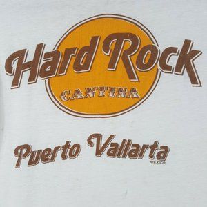 Vintage 80s Hard Rock Cantina T-Shirt L White